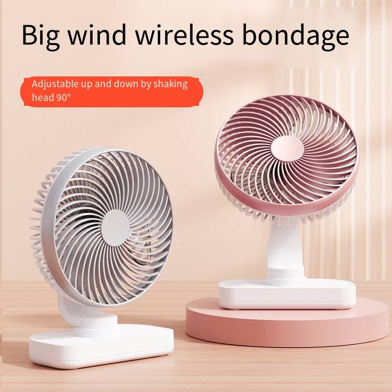 Table Fan Manufacturer - Super Powerful Silent Adjustable Angle Home Dormitory Mute Desktop USB