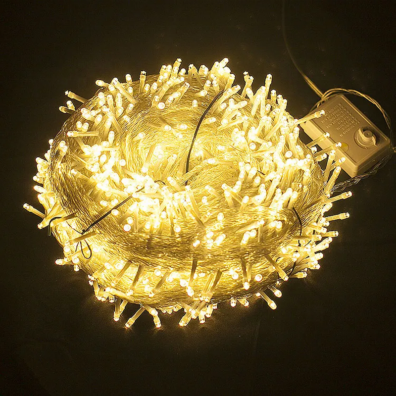 Fairy Lights Manufacturer - Holiday Wedding Party Garden Home Decor Christmas 110V 220V 10M Outdoor
