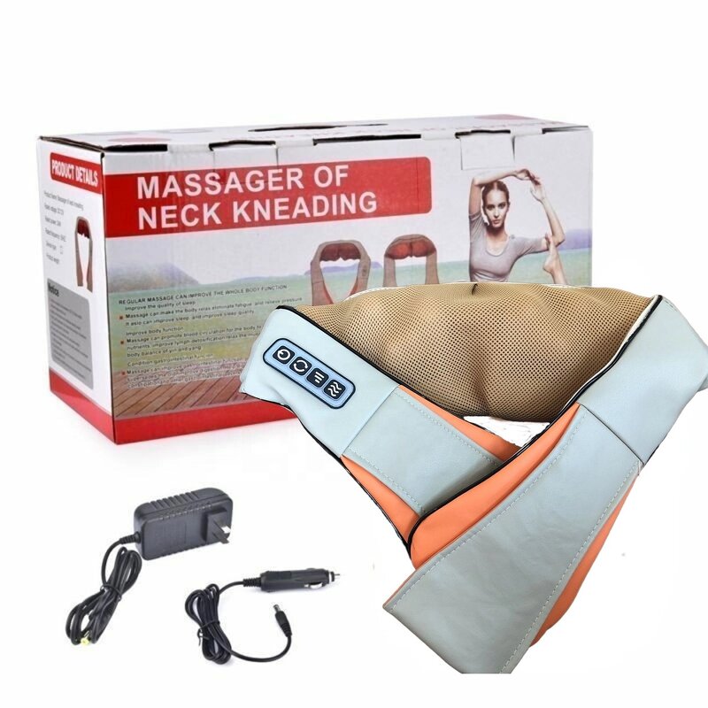 Massager Manufacturer - Shiatsu Back Neck Shoulder with Heat for Home Office Car Use Kneading