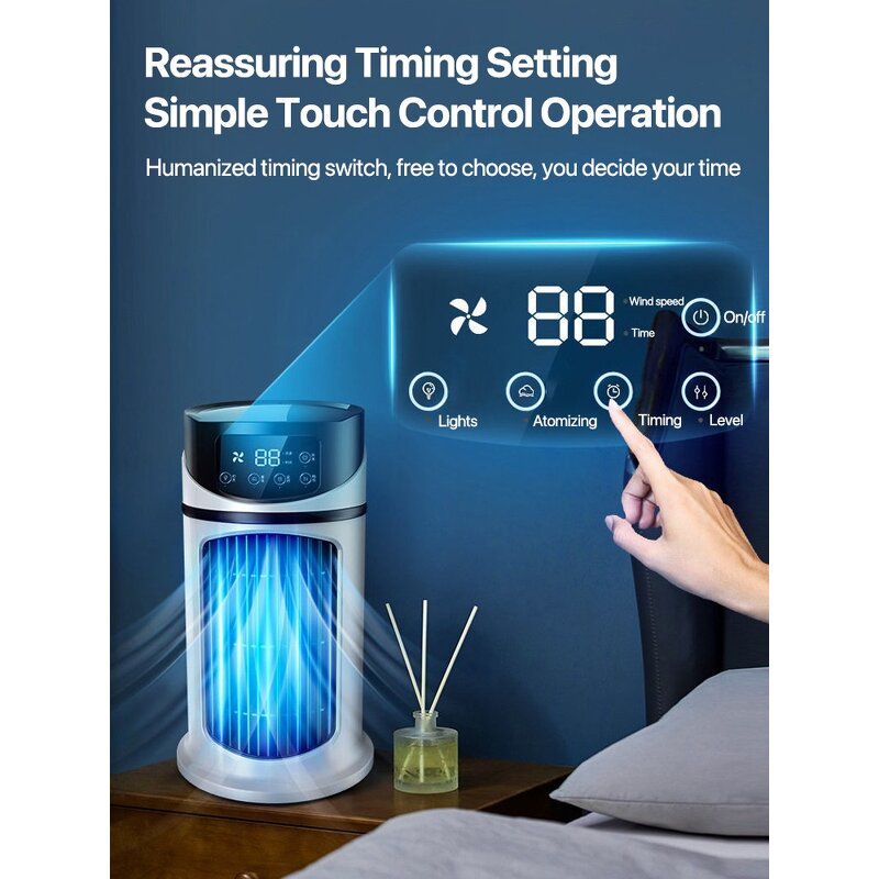 Water Cooling Fan Manufacturer - Portable Mini Conditioner for Office Home Air Conditioner