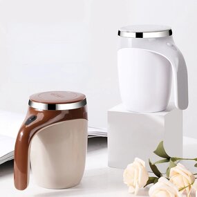 Coffee Mug Manufacturer - New Smart Drinkware Stainless Steel Electric Magnetic Auto Self Stirring
