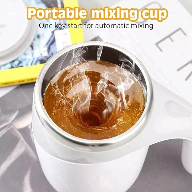 Coffee Mug Manufacturer - New Smart Drinkware Stainless Steel Electric Magnetic Auto Self Stirring
