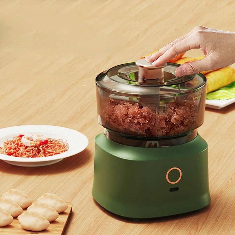 Food Chopper Manufacturer - Kitchen Gadgets Garlic Crusher Electric Vegetable Chopper Usb Slicers