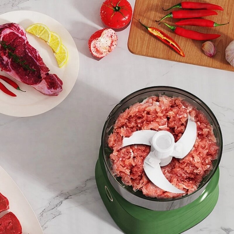 Food Chopper Manufacturer - Kitchen Small Wireless Garlic Crusher Electric Vegetable Chopper Baby