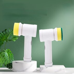 Cleaning Brush Manufacturer - Shifx Kitchen Dishwashing Sink Cleaning Bathroom USB Charging Rotary Washer