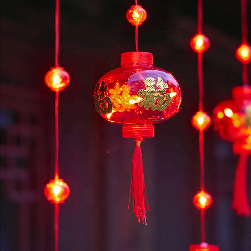 String Light Manufacturer - New Led Chinese Festival New Year Red Lantern Decoration Spring Festival