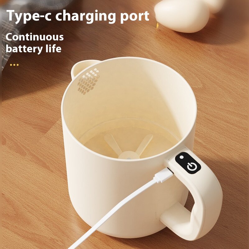 Egg Washer Manufacturer - USB Powered Electric Multifunctional Small Filter Mixer Household