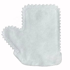 Dusting Gloves Manufacturer - DS1461 100Pcs Thicken Dust Wipe Reusable Mitt Microfiber White