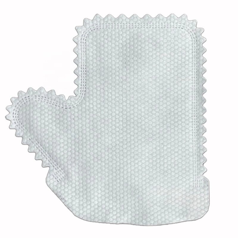 Dusting Gloves Manufacturer - DS1461 100Pcs Thicken Dust Wipe Reusable Mitt Microfiber White