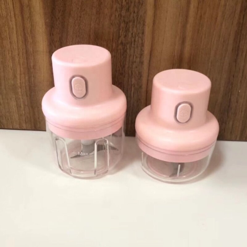 Food Chopper Manufacturer - Automatic Mini Press Intelligent Electric Garlic Machine Wireless 100/250ml