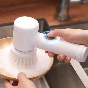 Cleaning Brush Manufacturer - Shifx Kitchen Dishwashing Sink Cleaning Bathroom USB Charging Rotary Washer