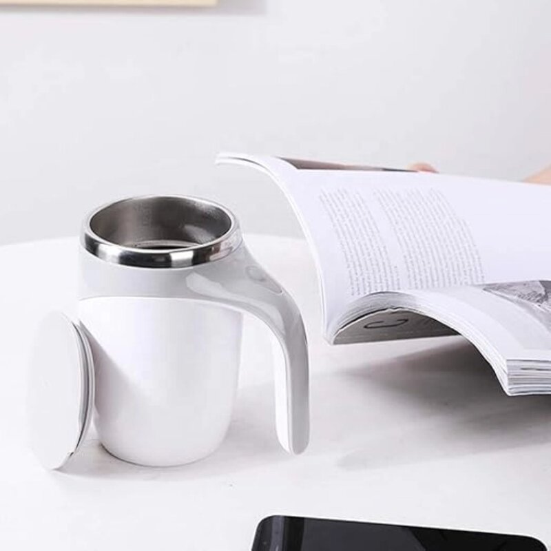 Coffee Mug Manufacturer - New Smart Drinkware Stainless Steel Electric Magnetic Auto Self Stirring