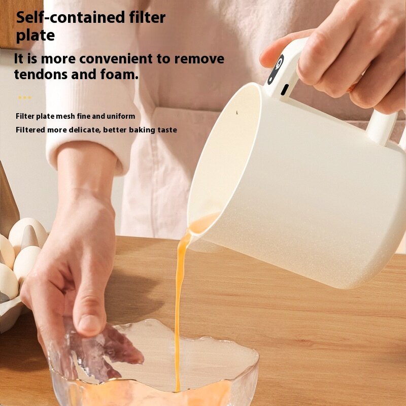 Egg Washer Manufacturer - USB Powered Electric Multifunctional Small Filter Mixer Household