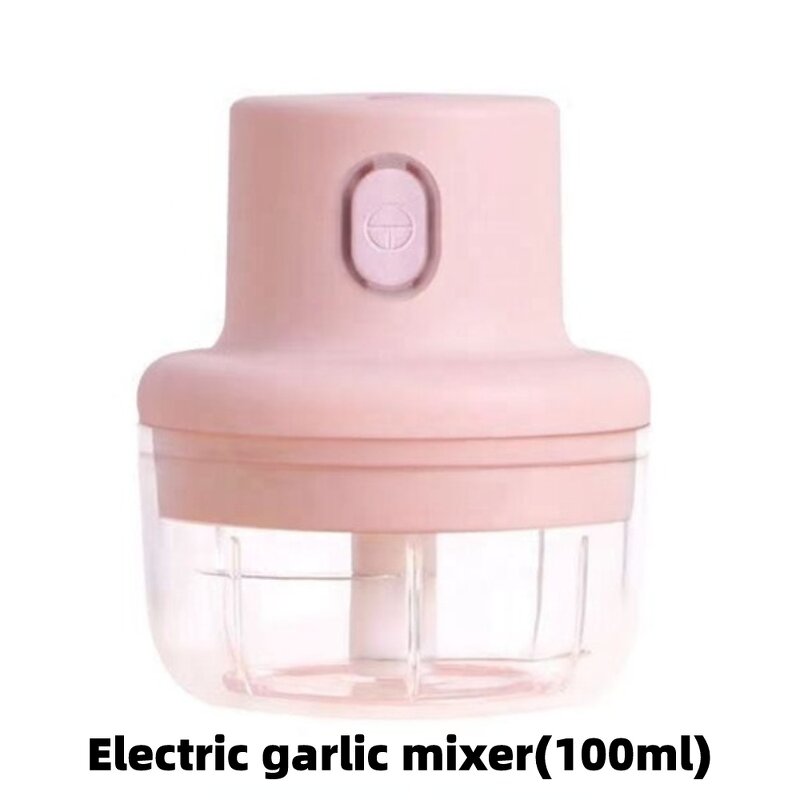 Food Chopper Manufacturer - Automatic Mini Press Intelligent Electric Garlic Machine Wireless 100/250ml