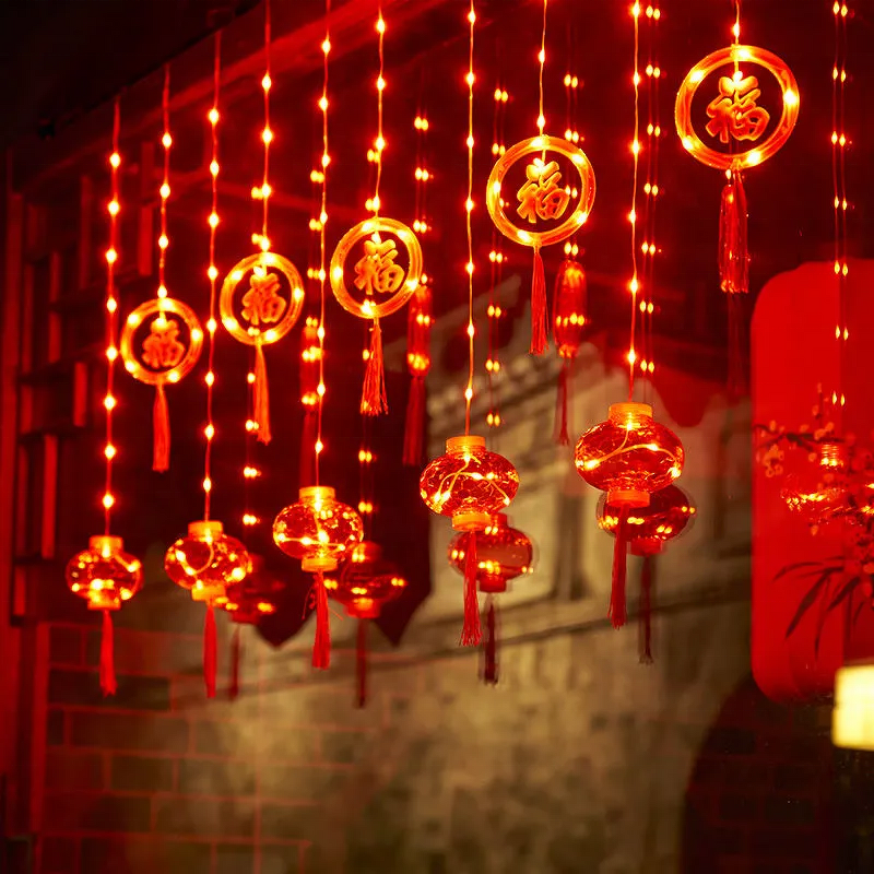 String Lamp Manufacturer - Chinese New Year Led Chinese Knot Red Lantern Christmas 2024 Decorative