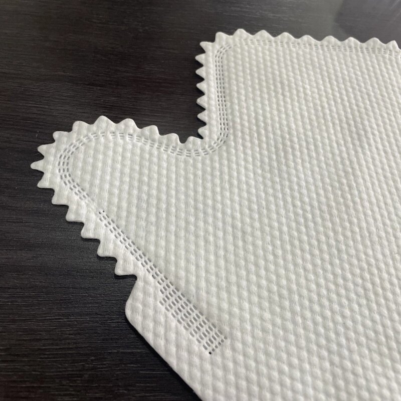 Dusting Gloves Manufacturer - DS1461 100Pcs Thicken Dust Wipe Reusable Mitt Microfiber White