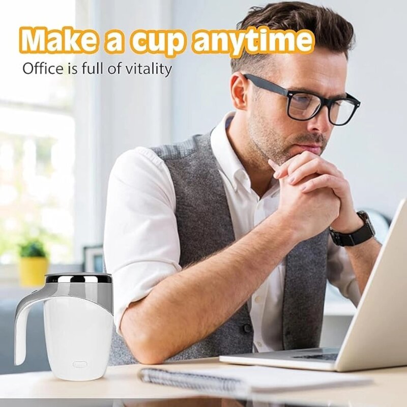 Coffee Mug Manufacturer - New Smart Drinkware Stainless Steel Electric Magnetic Auto Self Stirring