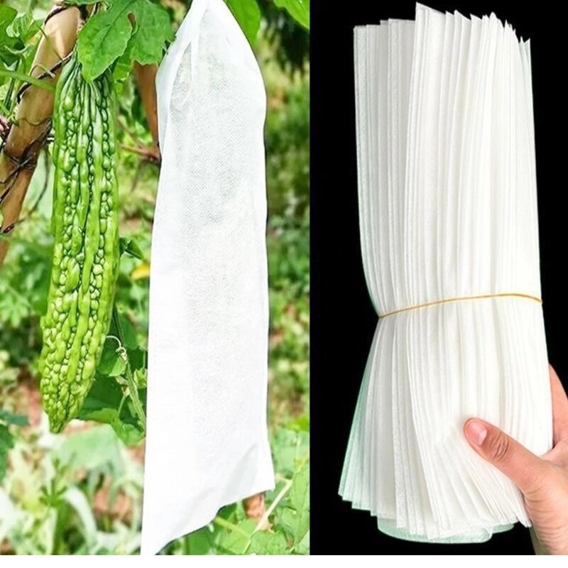 Fruit Protection Bags Manufacturer - Non-Woven Fabric Fruit Netting Cover Bags With Hole for Garden