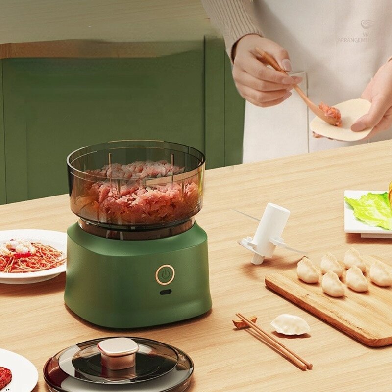 Food Chopper Manufacturer - Kitchen Small Wireless Garlic Crusher Electric Vegetable Chopper Baby