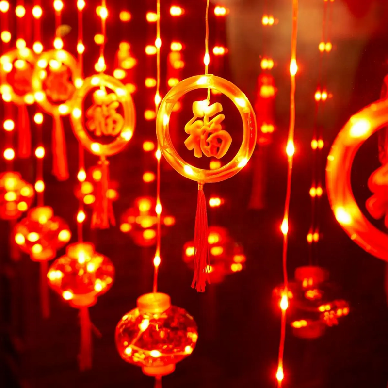 String Lamp Manufacturer - Chinese New Year Led Chinese Knot Red Lantern Christmas 2024 Decorative