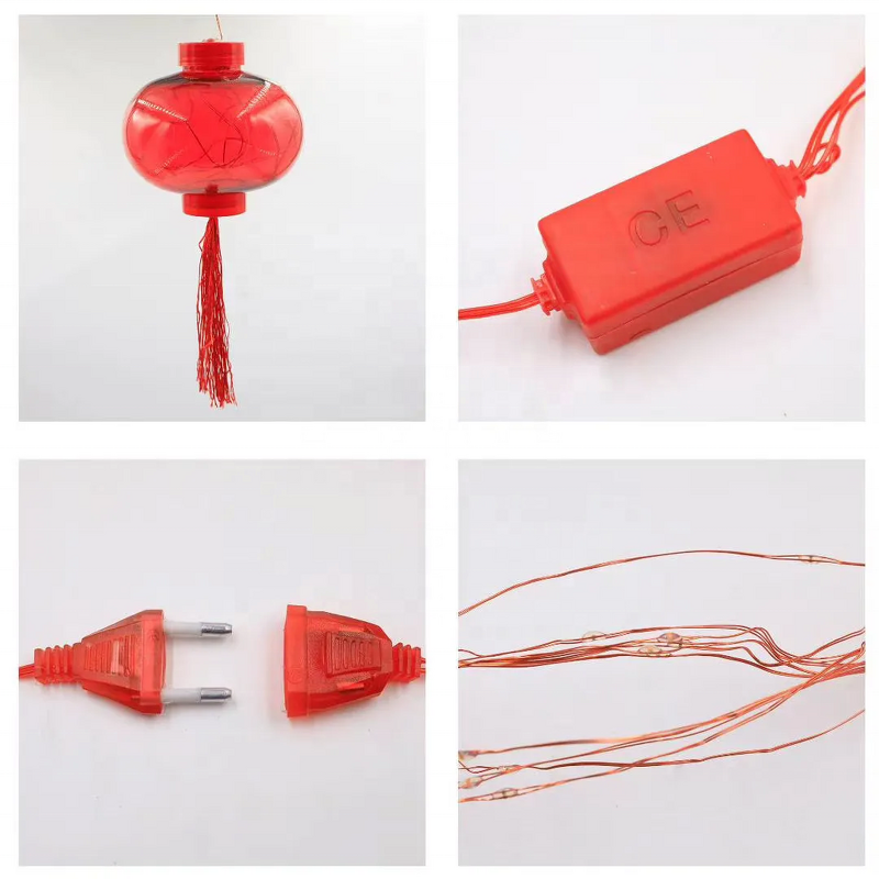 String Lamp Manufacturer - Chinese New Year Led Chinese Knot Red Lantern Christmas 2024 Decorative