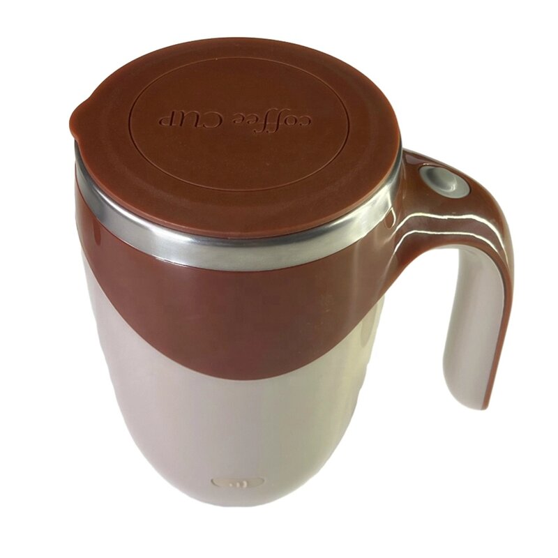 Coffee Mug Manufacturer - Stainless Steel Insulated Auto Magnetic Automatic Self Stirring Cup Mixing