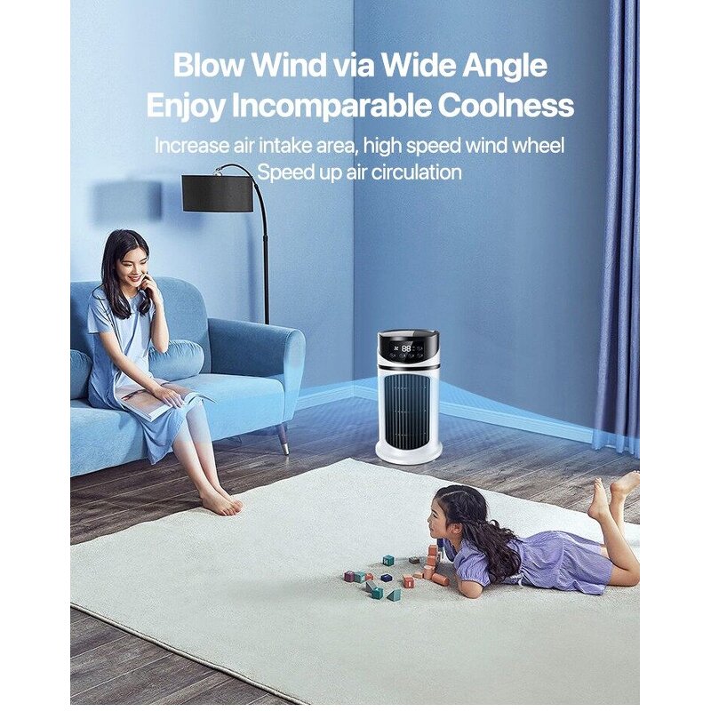 Water Cooling Fan Manufacturer - Portable Mini Conditioner for Office Home Air Conditioner