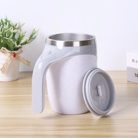 Coffee Mug Manufacturer - New Smart Drinkware Stainless Steel Electric Magnetic Auto Self Stirring