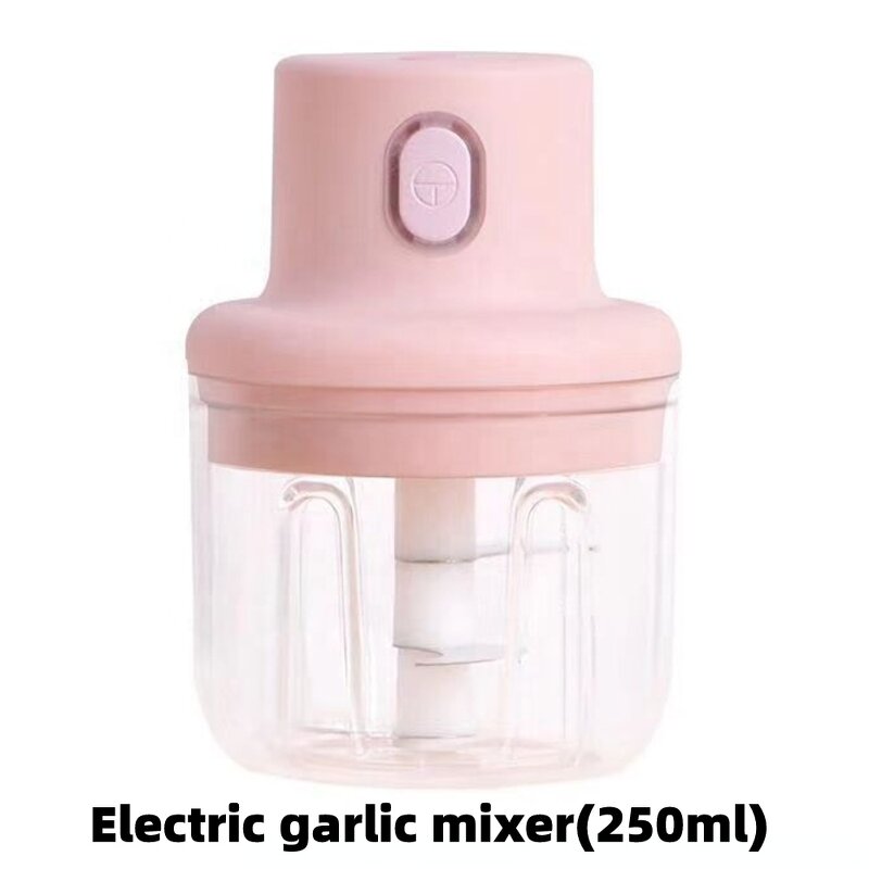 Food Chopper Manufacturer - Automatic Mini Press Intelligent Electric Garlic Machine Wireless 100/250ml