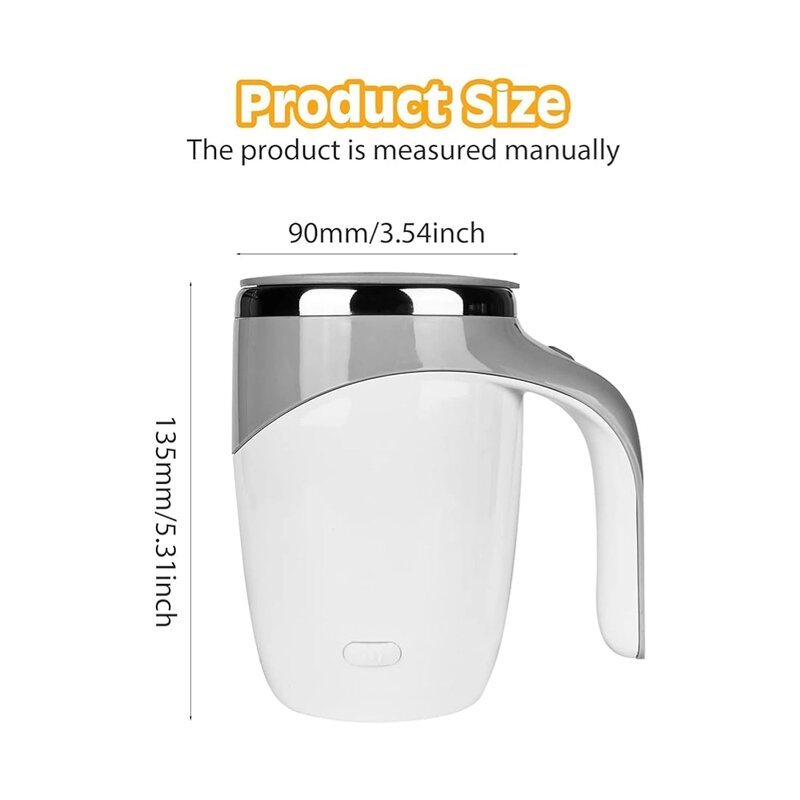 Coffee Mug Manufacturer - New Smart Drinkware Stainless Steel Electric Magnetic Auto Self Stirring