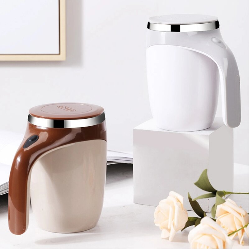 Coffee Mug Manufacturer - New Smart Drinkware Stainless Steel Electric Magnetic Auto Self Stirring