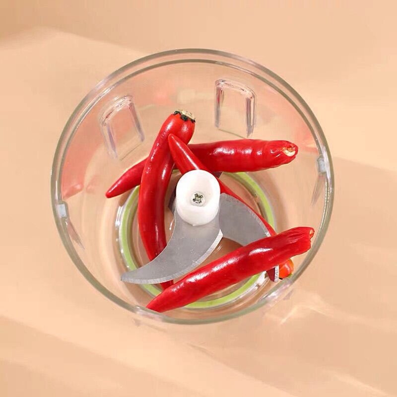 Food Chopper Manufacturer - Fully Automatic Mini Press Intelligent Electric Garlic Machine Wireless 100/250ml