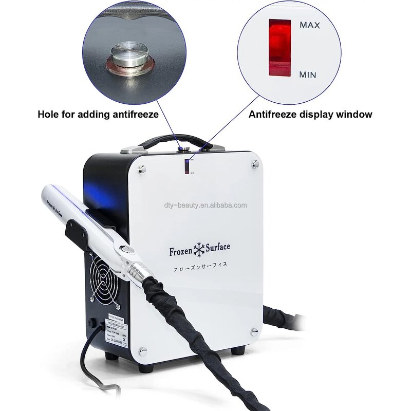 Hair Care Machine Manufacturer - DTY Ice Cold Therapy Stainless Steel Professional Salon for Damaged Hair CE