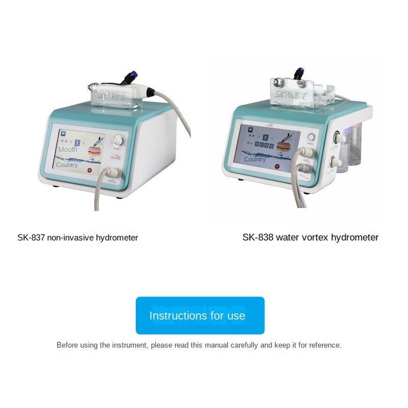 Beauty Instrument Manufacturer - DTY Dongtianyang Factory Direct SK-838 Stainless Steel High Pressure Oxygen Jet