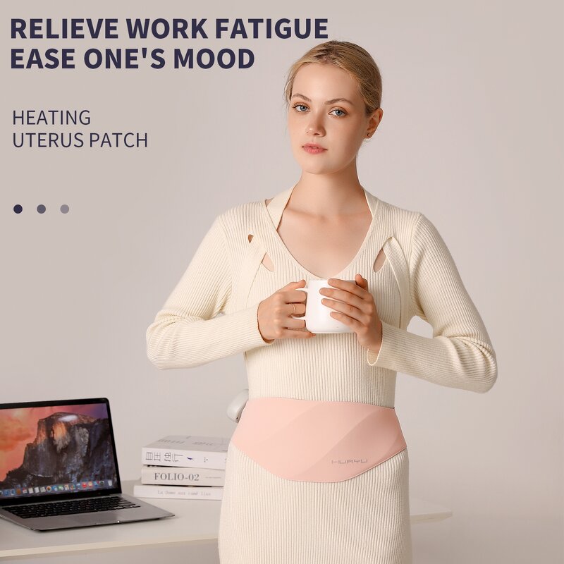 Smart Heating Pad - Portable Cordless Fast Warm Belly Wrap Women Girls