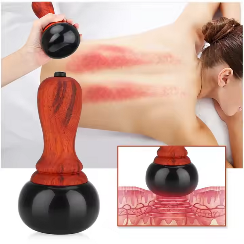 Bianstone Scraping Tool - Portable Muscle Relaxation Body Massage Therapy Tool