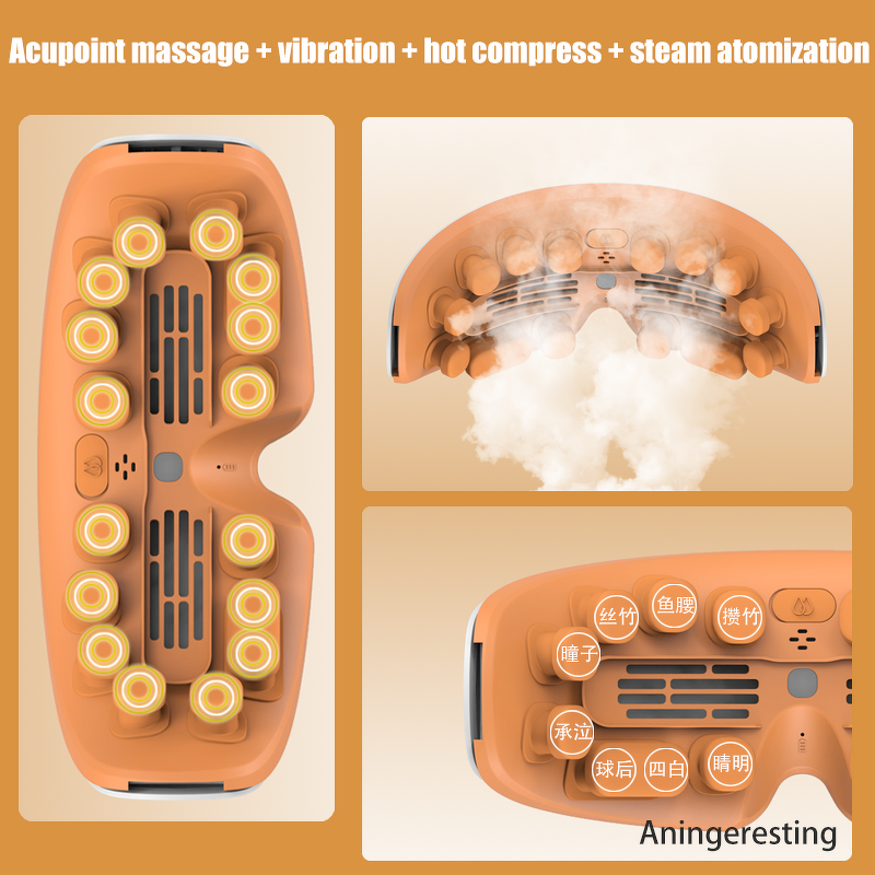 Children's Eye Massager - Rechargeable Atomizing Steam Moisturizer Protective Mask