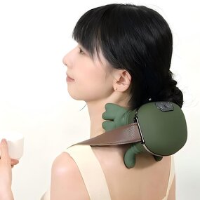 Cervical Massager N7 Pro - Shiatsu Back Neck Heat Deep Tissue Kneading Tool