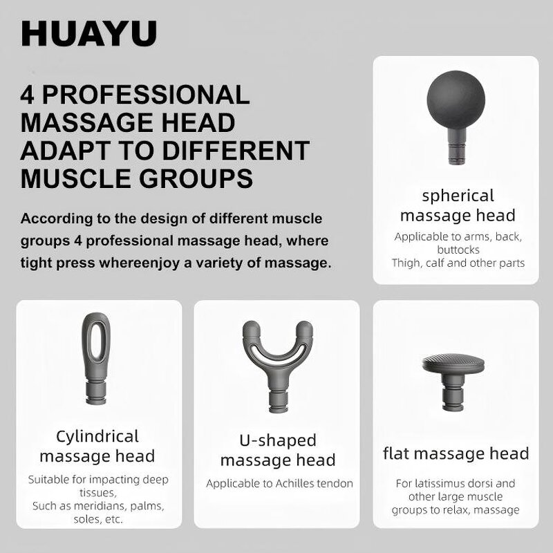 Foldable Massage Gun - Stretching Whole-Body Cordless Portable Upgraded Hammer