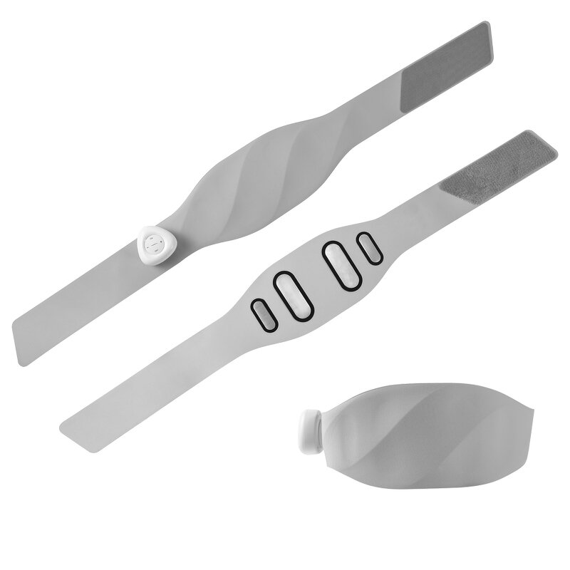 Cordless Waist Massager - Ultra-thin Hot Compress Pulse Microcurrent Belly Tool