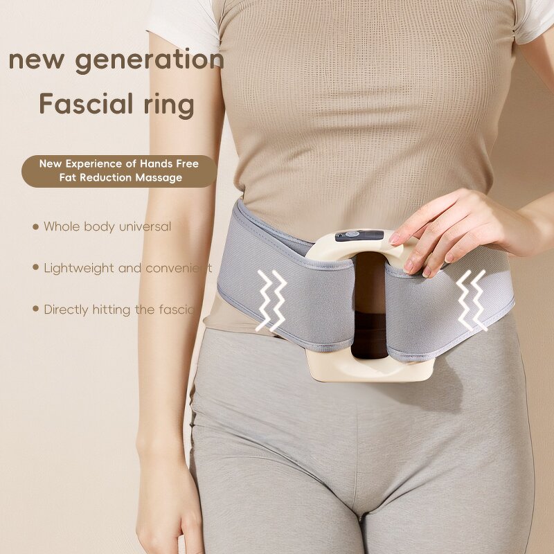 Fascial Ring Massager - Hand-Held Cordless Deep Tissue Percussion Body Tool