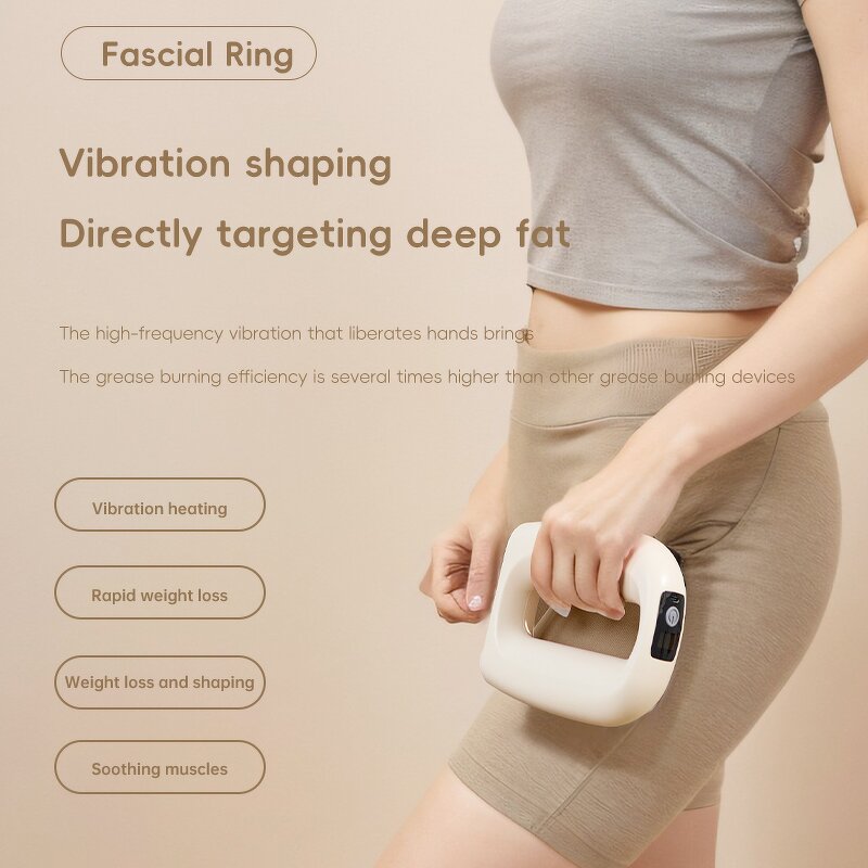 Full Body Fascia Ring - Multifunctional Vibration Back Waist Massage Belt Tool