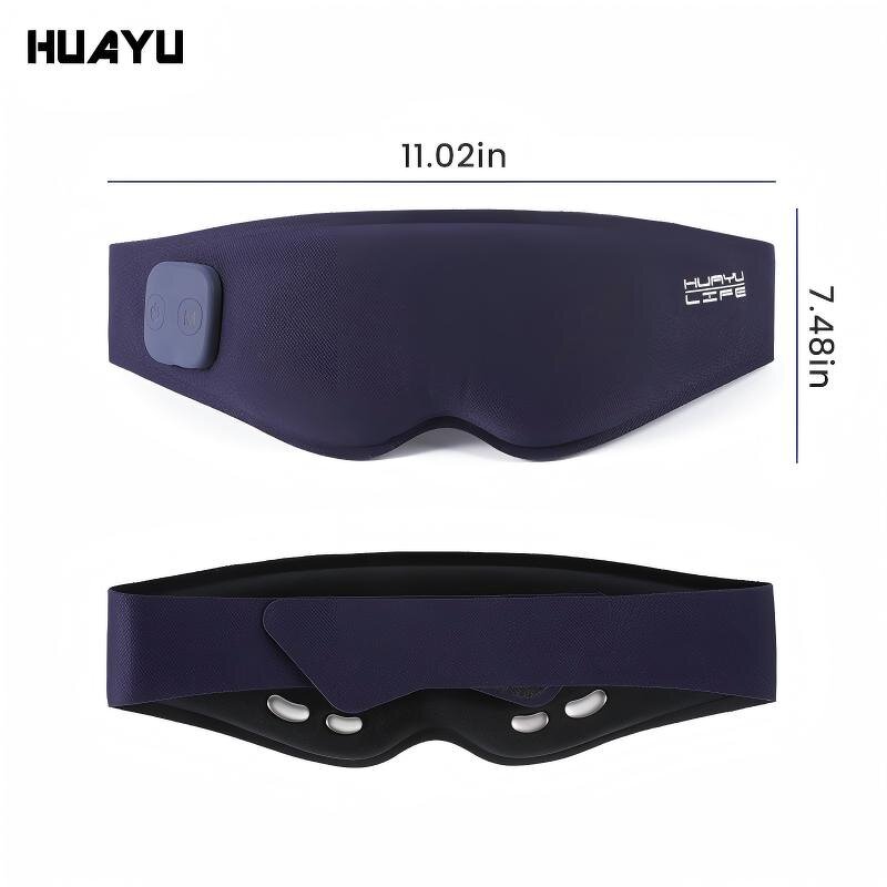 Heated Eye Mask - Cordless Rechargeable Warm Compress Dry Eye Strain Relief