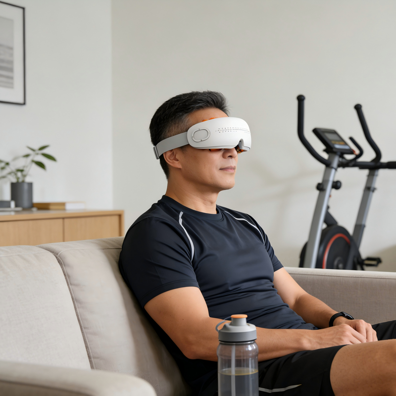 Steam Eye Massager - 2025 Atomization Music Heat Mist Dry Eyes Relief Tool