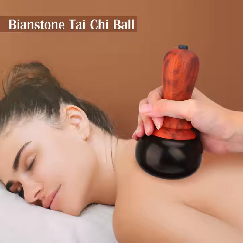 Bianstone Scraping Tool - Portable Muscle Relaxation Body Massage Therapy Tool