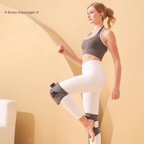 Heating Knee Massager - Portable Wireless Hot Compress Joint Pain Relief Tool