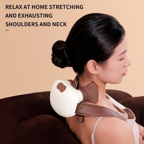 Neck Shoulder Massager - 2026 Trending Bionic Finger Heated Pain Relief Tool