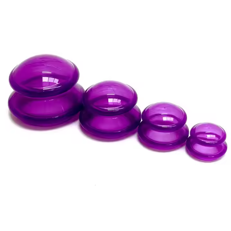 Silicone Cupping Set - Anti-Cellulite Vacuum Reusable Full Body Massage Cups