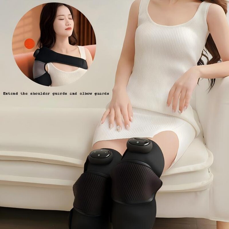 Knee Massager - Rechargeable Vibration Heating Shoulder Joint Pain Relief Tool