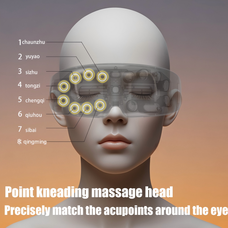 Eye Care Device - Atomizing Acupressure Hot Compress Smart Nano Steam Tool